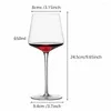 Şarap Gözlükleri 2 PCS Cam Mutfak Kurşun Ücretsiz Şampanya Muteserler Su Üzüm Kırmızı Likör Tumbler Bordeaux Düğün Dahası Doğum Günü Hediyesi