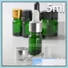 Verpackungsflaschen 960 teile/los Glas Leere 5 ml Dropper Für Ätherische Öle Grün Eliquid Großhandel Drop Lieferung Büro Schule Business I Otl0U