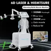 The Beauty Clinic Machine EMSlim Anti Celulite 6D Laser Modelador Corporal HIEMT Remoção de Gordura Construção Muscular Perda de Peso Lipolaser Dispositivo de Contorno Corporal