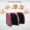 Foot Massager Electric Heat Therapy Compression Shiatsu Knådan Roller Muskel Relaxation Pain Relief Spa Machine 230113