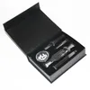 Hookahs mini nectar bong kit glas dab stro pijp waterleidingen bong met 10 mm kwart tip titanium tips dab olieligingen