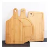 Taglieri 20 pezzi Bambù Cucina Chop Block Legno Tagliere per la casa Torta Piatto di sushi Vassoi da portata Piatto di pane Vassoio di frutta Sn4644 Dh915