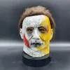 Party Masks Terror Halloween Cosplay Michael Myers Horror LaTex Full Head Headhear Scary Face Cover Masquerade Supplies 230113