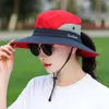 Широкие шляпы с краями 2023 Simple Upf 50 Sun Hat Buckt