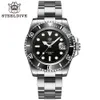 Wristwatches SD1953 Selling Ceramic Bezel 41mm Steeldive 30ATM Water Resistant NH35 Automatic Mens Dive Watch Reloj 230113