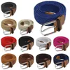 Belts Elastic Fabric Woven Stretch Casual Multicolored Braided Men's Buckle Belt Waistband Waist Straps #288028