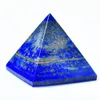Crystal Pyramid Healing Ornament Gemstone Gift Home Decor Figurine Protection