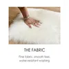 Mattor matta älskar hjärtmattor plysch konstgjorda ull fårskinn hårig faux golvmatta päls vanlig fluffig mjuk yta