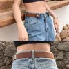 Cinture Colori Cintura senza fibbia per pantaloni Jean Abiti Senza fibbia Elastico in vita elastico Donna Uomo Cinghie DropBelts