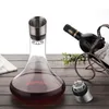 Wine Glasses 1800ML Handmade Lead free Crystal Glass Large Red Quick Decanter Household Dispenser Pot Set Iceberg 230113