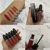 Lipstick Brand M Lipgloss Powder Kiss Liquid Lipcolour 5Ml 5 Matte Colors Drop Delivery Health Beauty Makeup Lips Dh9Sm