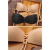 Breast Pad Women Push Up Bra Strapless Backless Selfadhesive Gel Er Butterfly Wing Invisible Bras Nipple 4 Size Drop Delivery Health Dh7Lg