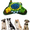 Dog Toys Tuggar Pet Snuffle Mat Leak Food Anti Choking Cat Training Filt Nose Work Toy Slowing Feed Intelligence 230113