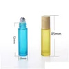 Verpackungsflaschen 10 ml bedruckte Glasrolle Reise tragbar pro ätherisches Öl Flasche Mini Aron Farbe leere Abfüllung Drop Lieferung Offi Dhhle