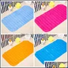 Bath Mats Antislip Mas Mat 35X65Cm Bathroom Pierced Pvc Safe Pad With Suction Cups Nonslip Accessories Dbc Drop Delivery Home Garden Dhmxd