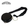 Kvällspåsar Benviched Ladies 'Pu Leather Bag 2023 Fashion Retro Women Round Chain Ring Original Handväska Single Shoulder C481