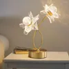 Table Lamps Nordic Luxury All Copper Bed Head Cabinet Lamp Creative Living Room Bedroom Modern Simple Designer Sofa Decorative