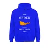 Heren Hoodies Sweatshirts Men Hoody Kleding Kostuum Bestel True Faith gemonteerde pullovers mannelijke sportkleding jongens hoodie