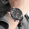 Armbandsur Relogio Masculino Lige Luminous Men Watch Sport Army Mens Watches Waterproof Quartz Clock Man Chronograph Militär Armbandsur 230113