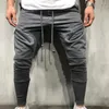 Pantalon Cargo pour hommes, vêtements de sport, jogging, pantalon élastique, pantalon de survêtement pour garçons, cordon de serrage élevé