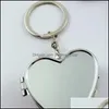 Storage Boxes Bins 100Pcs Heart Shaped Metal 2 Grid Box Organizer Container Case Jewellery Pocket Portable Shape Rrd13133 Drop Del Otj35