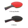 Tafeltennis Raquets 2pcs Professional 6 Star Racket Ping Pong Set Pimpstersin Rubber Hoogte Kwaliteit Blade Bat Paddle met tas 230113