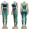 Brasos de biquíni estampados Conjunto sexy feminino acolchoado Push up push up banheiro de banho de banho de banho de praia brasil