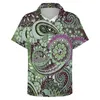 Camicie casual da uomo Camicia allentata con stampa bohémien retrò Uomo Vacanza Paisley Design floreale hawaiano Manica corta Camicette oversize alla moda