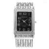 Нарученные часы Cansnow Luxury Women's Bracelet Watch Fashion Quartz Watch Gift Gift Женщины платье на наручные часы Relogio feminino Reloj