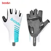 Cycling Gloves Anti-slip Anti-sweat Men Women Half Finger Breathable Anti- Sports Bike Anti-Static Bicycle Glove