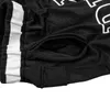 Summer Style Rhude Shorts Men Streetwear Mesh Breathable Leather Embroidery Basketball