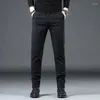 Pantalons pour hommes 2023 Printemps Automne Hommes Casual Style coréen Coupe droite Coton Stretch Business Pantalon Homme Plus Taille
