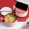 Bowls Bowl Large Capacity 1000ml Student Office Worker Portable Lunch Box Japanese Style Ramen Noodles Dorm Accessories