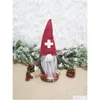 Party Gunst Doctors Verpleegkundigen Santa Faceless Dolls Kerstdecoratie Grappige stijl Supplies Clern Kids Presents Drop Delivery Home Gar DHJVQ