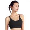 Yoga Outfit Femmes Soutien-Gorge De Sport À Impact Élevé Push Up Nylon À Séchage Rapide Mesh Jogging Gym Workout Femme Sous-Vêtements Brassiere Top Pour Fitness