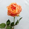 Dekorativa blommor fuktgivande pioner rose verklig beröring konstgjord pion hem vardagsrum dekor bröllop fest bord blommor arrangemang