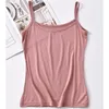 Camisoles & Tanks 2023 Casual Big Size Women Modal Vest Solid O-neck Basic Tops Summer Slim Lady Short Paragraph Bottomings Outwear 1697