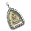 Pendentif Colliers Unisexe En Acier Inoxydable 316L Buddism Godness Guanyin Est Protect