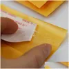Sacs de courrier 4.3x5.1 pouces 110x130mm Kraft Bubble Enveloppe Wrap Pochettes Emballage Pe Drop Livraison Bureau École Business Industrial Pac Dhvqc