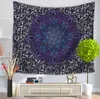 Tapestries Home Mandala Tapestry Wall hangende zandige strand picknick word kleed deken camping tapijt Tapiz