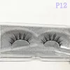 False wimpers Big Eye 3D Dikke Full Strips Handgemaakte nerts Lashes Koreaanse nep