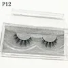 False wimpers Big Eye 3D Dikke Full Strips Handgemaakte nerts Lashes Koreaanse nep