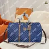Wysokiej jakości Duffel Bag Designer Mężczyźni Torby podróżne luksusowy bagaż za vintage skórzany torebki torebki męskie pakiety sportowe torba