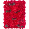 Dekorative Blumen 3D Rosen Blume Wand Hintergrund Dekoration Hochzeit Hintergrund DIY Home Decor Künstliche Panel Weihnachten 2023