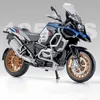 Diecast Model 1 12 R1250GS ADV ALLOY DIEキャストモーターサイクルのおもちゃ車コレクションサウンドとライトオフオートサイクルおもちゃ車230113