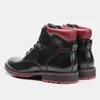 Botas 2023 Moda de primavera e outono Red Soled Men's Patent Leather tornozelo