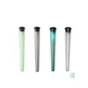 Other Smoking Accessories Wholesale Plastic King Size Doob Tube 115 Mm Joint Cone Vial Waterproof Airtight Smell Proof Rolling Paper Dhvml