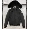 Mens Down Canada Jackets Mooses Knuckles Jacketrockar Vindtätt överrock Vattentät snö Proof Puffer Tjock Colla Real Wolf Fur Mooses Knuckles 1342