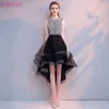 Party Dresses Luxury Beading Crystal Short Prom Robe Courte Graduation Dress for Teens Formal Homecoming Plus Size