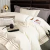 Yatak takımları pamuk seti el yatak ketenleri yorgan yorgan kapağı yastık kılıfı kral boyutu düz sayfa